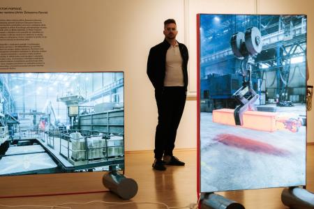 Odprtje razstave Viktorja Popovića Brez naslova (7)